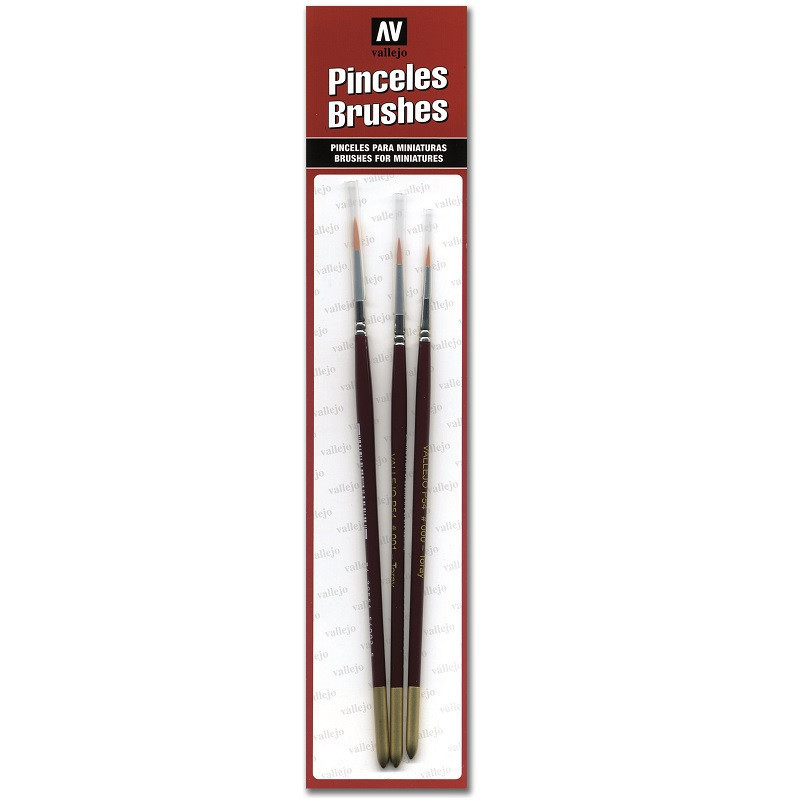 SET DE PINCELES TORAY (SIZES 0, 1 & 2) - Paint