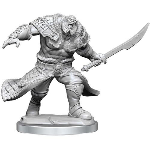 Mini MTG Unpainted Minis: W4 - Zurgo Helmsmasher & Unyielding Krumar - Wizkids - Imagen 3