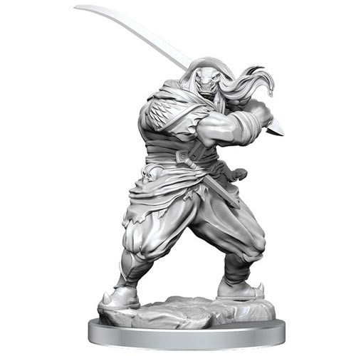 Mini MTG Unpainted Minis: W4 - Zurgo Helmsmasher & Unyielding Krumar - Wizkids - Imagen 2