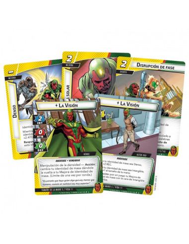 Marvel Champions LCG - Vision (Ing) - Fantasy Flight - Imagen 2
