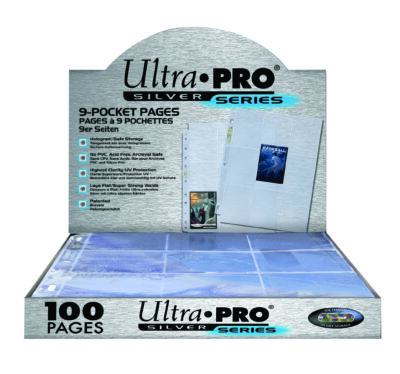 Fundas 9-Pocket Silver Series 1ct. - Ultra Pro