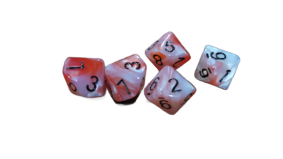 Set Dice D10 Liquid Parihuela (x5)