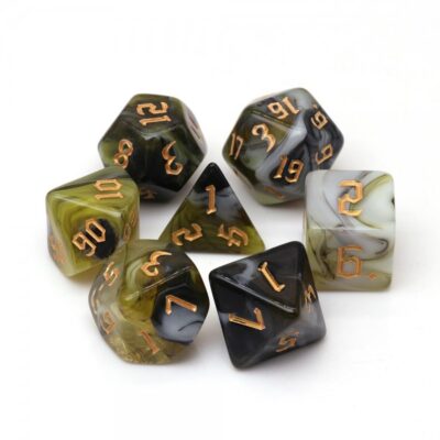 Set Dice Swamp (7 Dice) – Set Dice Liquid