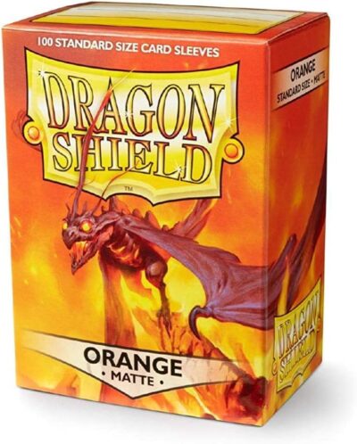 Dragon Shield Sleeves: Standard - Matte Orange (100 ct.)