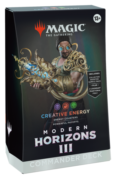 Magic: The Gathering Modern Horizons 3 Commander Deck - Creative Energy - Imagen 3