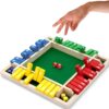 Shut the Box 4 Player Dice Board Game - Imagen 2