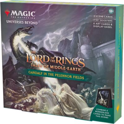 Magic the gathering Universes Beyond The lord of the rings Tales of middle-earth Gandalf in the Pelennor Fields