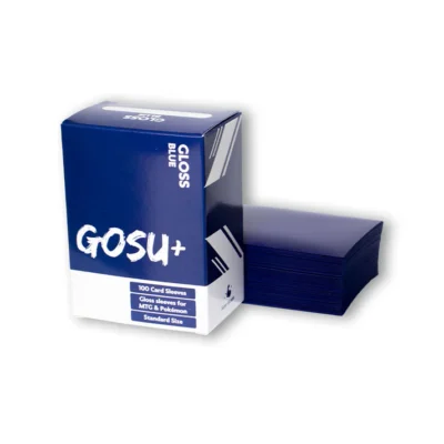 Fundas Gloss Gosu+ Standard MTG - Blue - Imagen 2