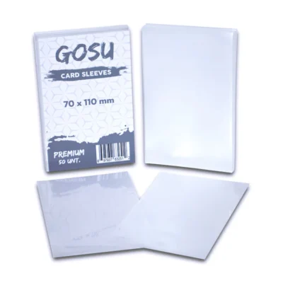 FUNDA GOSU 70 X 100 MM Premium (50 Cnt) Gris - Imagen 2