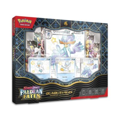 Pokemon TCG Scarley & Violet Paldean Fates Premium colection Quaquaval Ex