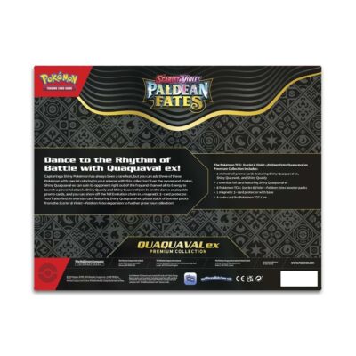 Pokemon TCG Scarley & Violet Paldean Fates Premium colection Quaquaval Ex - Imagen 5