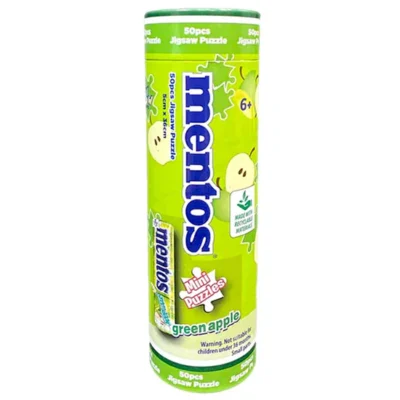 Mini Puzzles (50 pz) Mentos: Green Apple