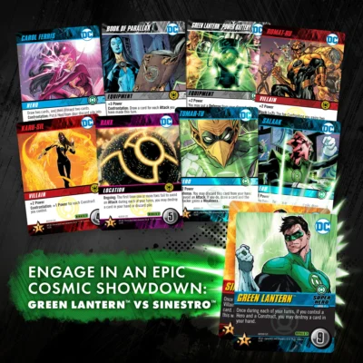 DC Comics Deck Building Game Rivals: Green Lantern vs Sinestro (Ing) - Imagen 3