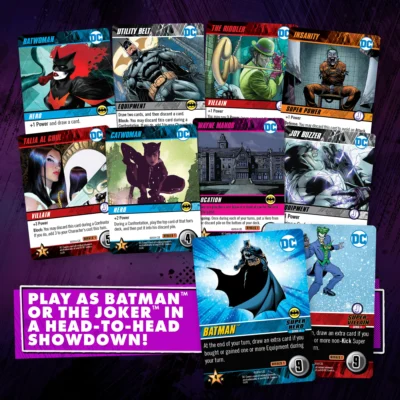 DC Comics Deck Building Game Rivals: Batman vs Joker (Ing) - Imagen 4