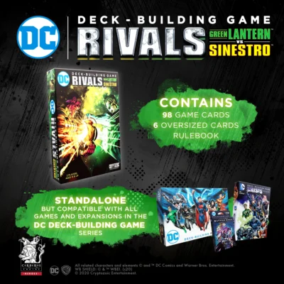 DC Comics Deck Building Game Rivals: Green Lantern vs Sinestro (Ing) - Imagen 5