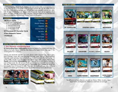 DC Comics Deck Building Game: Confrontations (Ing) - Imagen 5