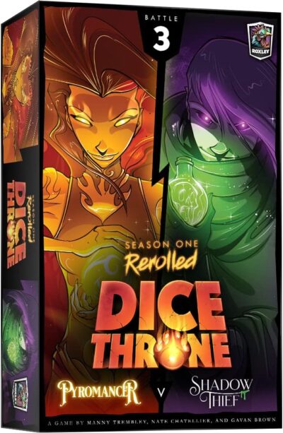 Dice Throne - Season 1 Rerolled - Battle 3: Pyromancer vs Shadow Thief (Ing)