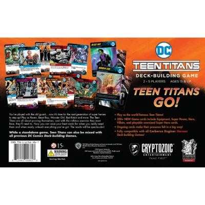 DC Comics Deck Building Game: Teen Titans (Ing) - Imagen 6