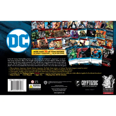 DC Comics Deck Building Game: Juego Base (Ing) - Imagen 5