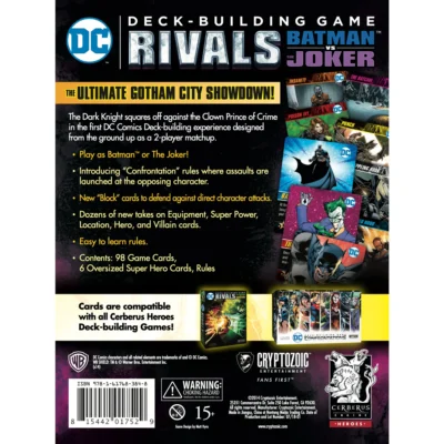 DC Comics Deck Building Game Rivals: Batman vs Joker (Ing) - Imagen 6