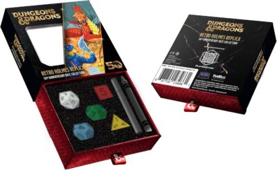 DnD 50th Anniversary Dice Collection: Retro Holmes Replica (Dice Set) - Imagen 6