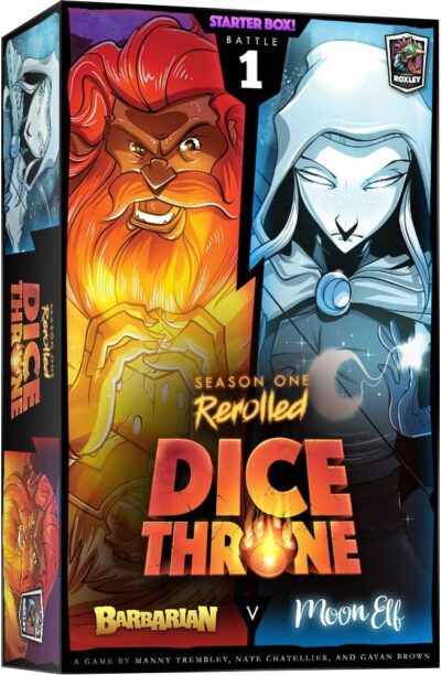 Dice Throne - Season 1 Rerolled - Battle 1: Barbarian vs Moon Elf (Ing) - Roxley Games