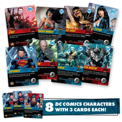 DC Comics Deck Building Game: Confrontations (Ing) - Imagen 7