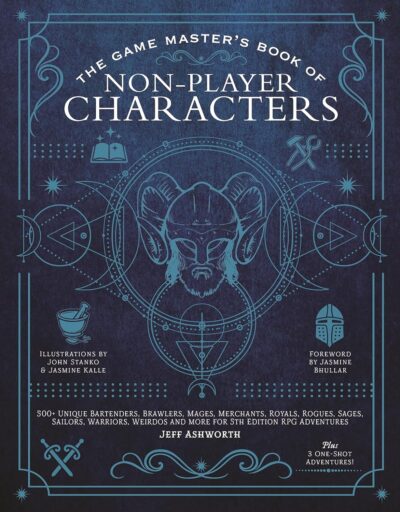 DnD 5th Ed. The Game Master's Book Of Non-Player Characters (ALT Cover)