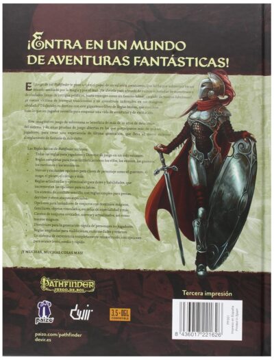 Pathfinder Juego de Rol Reglas Básicas 1ra Ed - Devir - Imagen 2