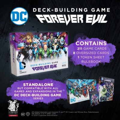 DC Comics Deck Building Game: Forever Evil (Ing) - Imagen 4