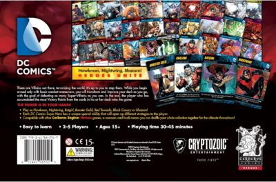 DC Comics Deck Building Game: Heroes Unite (Ing) - Imagen 4