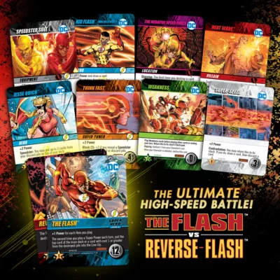 DC Comics Deck Building Game Rivals: The Flash vs Reverse Flash (Ing) - Imagen 3