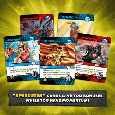 DC Comics Deck Building Game Rivals: The Flash vs Reverse Flash (Ing) - Imagen 5