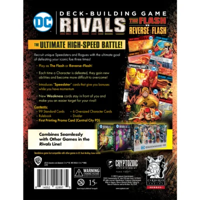 DC Comics Deck Building Game Rivals: The Flash vs Reverse Flash (Ing) - Imagen 7