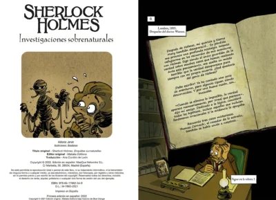 Sherlock Holmes Investigaciones sobrenaturales - Libro Juego (22) - Imagen 3