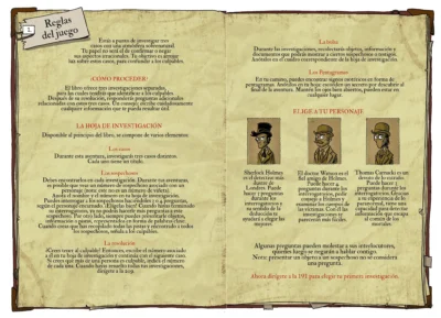 Sherlock Holmes Investigaciones sobrenaturales - Libro Juego (22) - Imagen 4