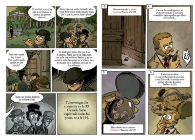 Sherlock Holmes Investigaciones sobrenaturales - Libro Juego (22) - Imagen 6