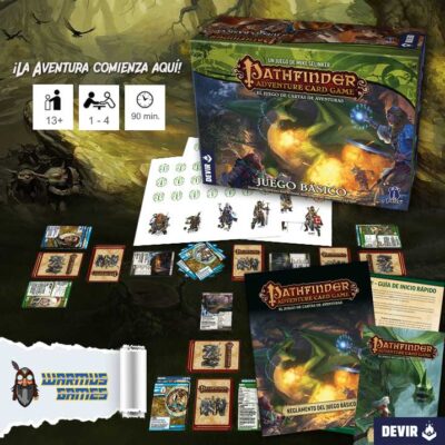 Pathfinder El juego de cartas de Aventura: Juego Básico - Devir - Imagen 3