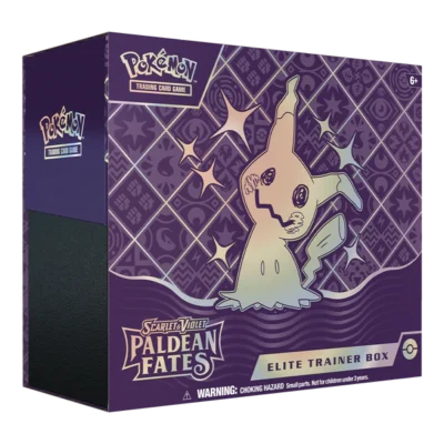 Pokémon TCG: Scarlet & Violet Paldean Fates- Elite Trainer Box (Ing)