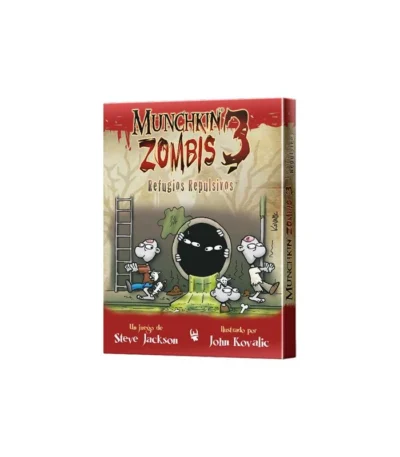 Munchkin Zombies 3 Refugios Repulsivos