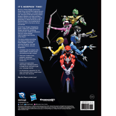 Power Rangers Roleplaying Game Core Rulebook (Ing) - Imagen 7