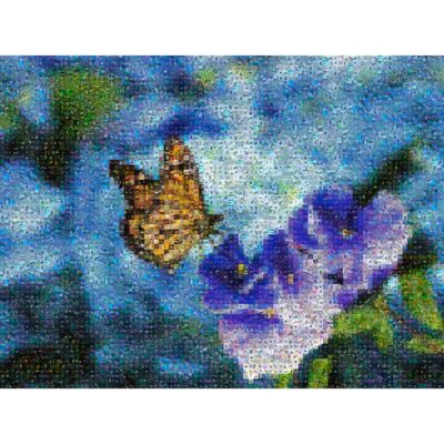 Puzzle Ywow Rompecabezas 50PZ PIXXLE: Mariposas - Imagen 2