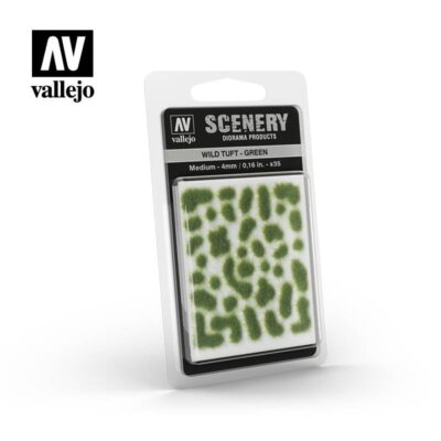 WILD TUFT - GREEN 4mm - Vallejo