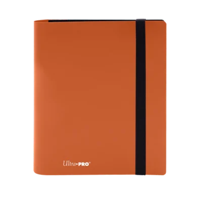 Binder: Eclipse: UPPro Binder Portfolios: 480 cartas Pumpkin Orange