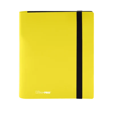 Binder: Eclipse: UPPro Binder Portfolios: 480 cartas Lemon Yellow