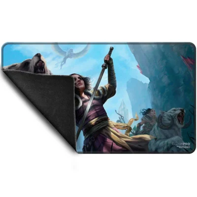 Commander Series #3: Enemy - Winota Stitched Edge Standard Gaming Playmat for Magic: The Gathering - Imagen 3