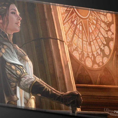 MTG: Commander Series #3: Enemy - Teysa Stitched Edge Standard Gaming Playmat for Magic: The Gathering - Imagen 2