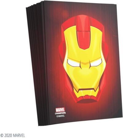 Funda - Gamegenic Marvel Champions Art Sleeves 66 x 91 (50ct) Iron-Man - Imagen 2