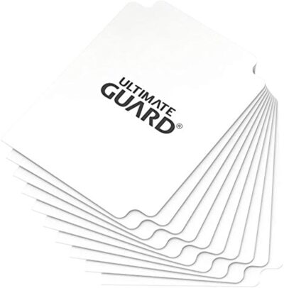 Ultimate Guard Card Dividers 10 Units Standard Size White - Imagen 2