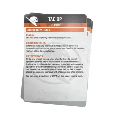 W40k: Kill Team: Approved Ops Card Pack 2024 - Imagen 3